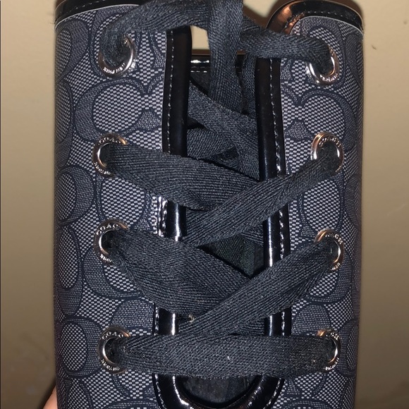 COPY - Black Coach Monogram Rain Boot - Picture 7 of 8